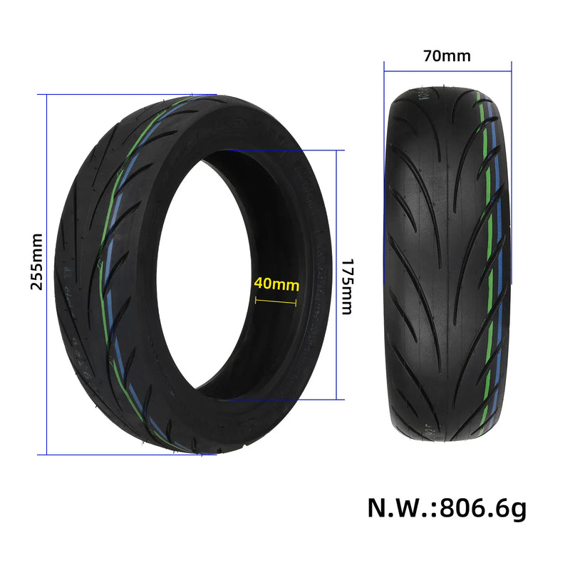 Laden Sie das Bild in Galerie -Viewer, 10.5x2.50 Tubeless Tire 10 Inch Vacuum Tyre for Electric Scooters | ULIP