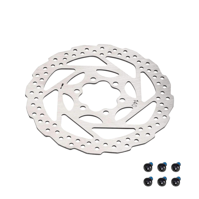 Cargue la imagen en el visor de la galería, 140mm 6-Hole Disc Brake Rotor for Kukirin G3, G2 Master, G3 Pro & T3 | ULIP