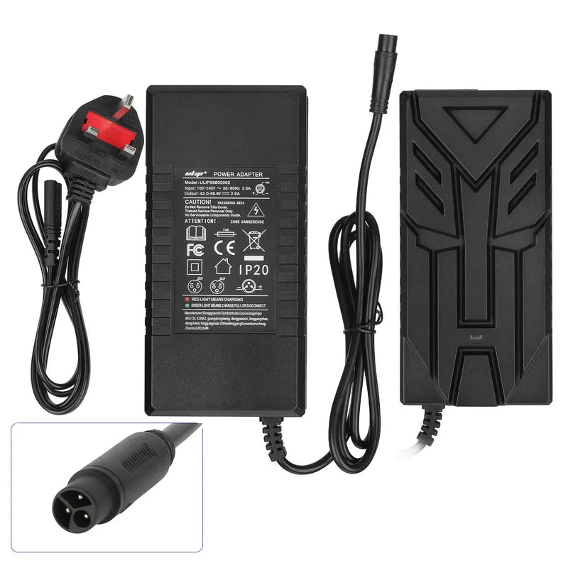 Chargez l'image dans la visionneuse de la galerie, 58.8V 2A Battery Charger (3-Port) for Kukirin G2 Master & Kukirin G3 Pro | ULIP
