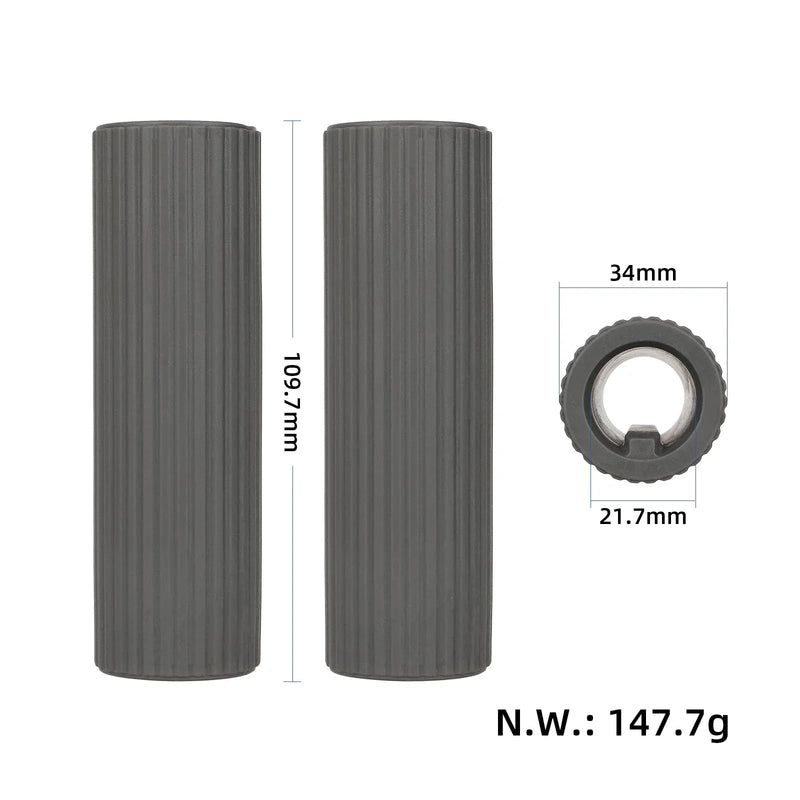 Cargue la imagen en el visor de la galería, Ergonomic Anti-Slip Gray Handlebar Grips for Xiaomi 5 / 5 Pro / 5 Max | ULIP