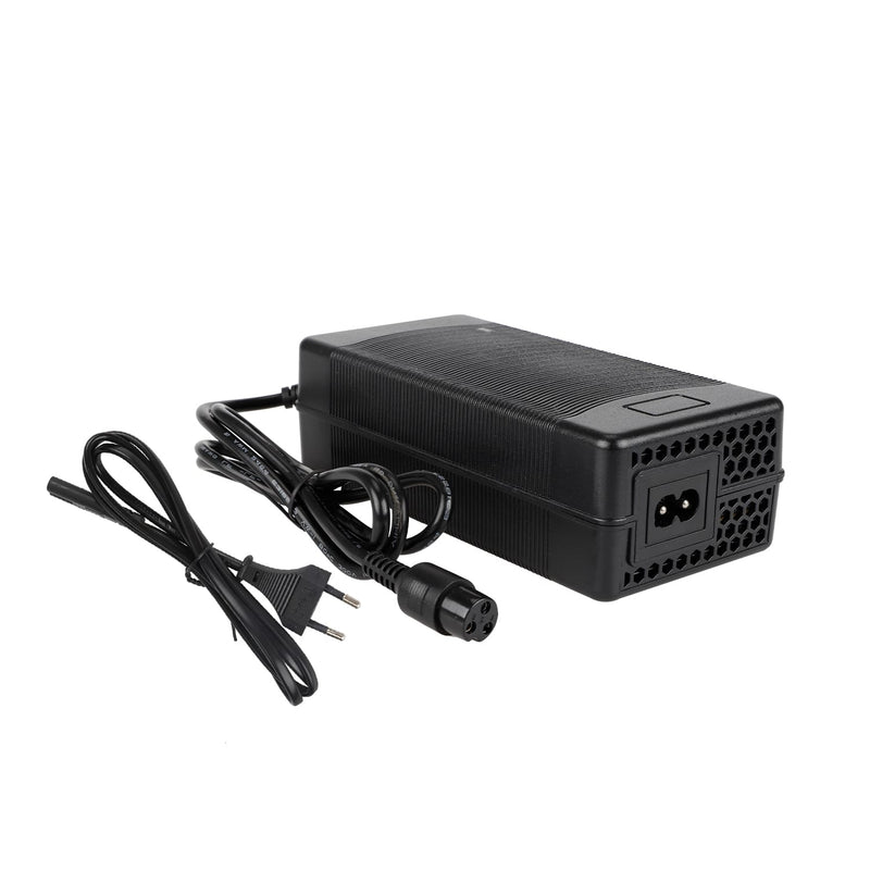 Laden Sie das Bild in Galerie -Viewer, 54.6V 2A Battery Charger with GX16 3-Pin Connector & Cooling Fan (EU Plug) | ULIP