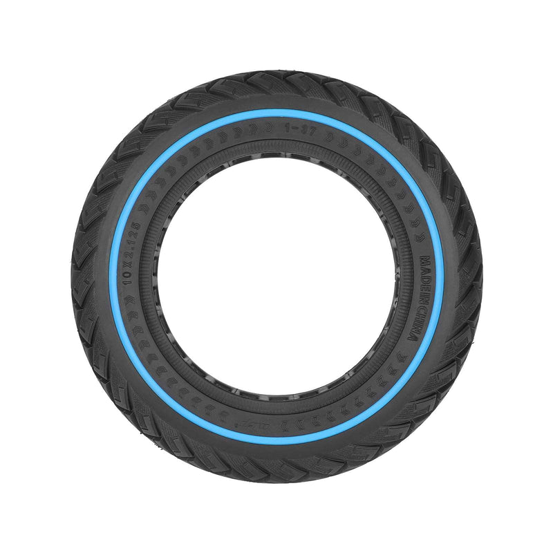 Chargez l'image dans la visionneuse de la galerie, 10x2.125 Off-Road Solid Tire 10 Inch with Blue Circle (ID 141mm) for Xiaomi M365 Pro Pro2 1S and HX X6 X7 X8 | ULIP