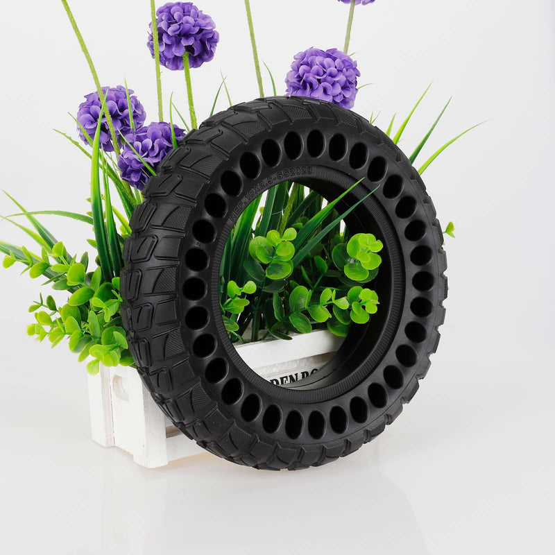 Chargez l'image dans la visionneuse de la galerie, 10 Inch 10X2.50 Honeycomb Solid Tire Puncture-Proof for Kukirin M4, M4 Pro & Kugoo M4 | ULIP