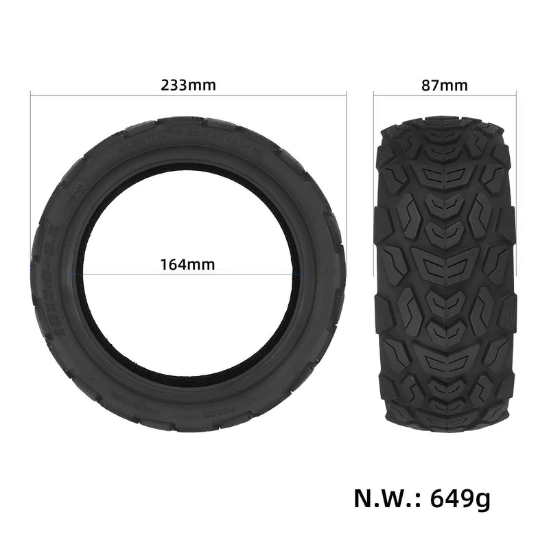 갤러리 뷰어에 이미지 로드, 10x3.0-6.5 (60/70-6.5) Off-Road Tubeless Tire 10 Inch for Segway Ninebot Max G30 | ULIP