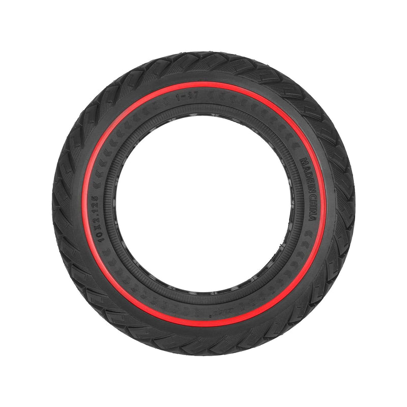 Cargue la imagen en el visor de la galería, 10x2.125 Off-Road Solid Tire 10 Inch with Red Circle (ID 141mm) for Xiaomi M365 Pro Pro2 1S and HX X6 X7 X8 | ULIP