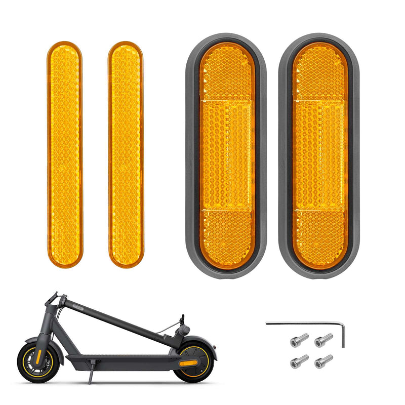 Cargue la imagen en el visor de la galería, Rear Fork Decorative Cover with Reflector Strip Kit for Segway Ninebot Max G30 / G30D | ULIP