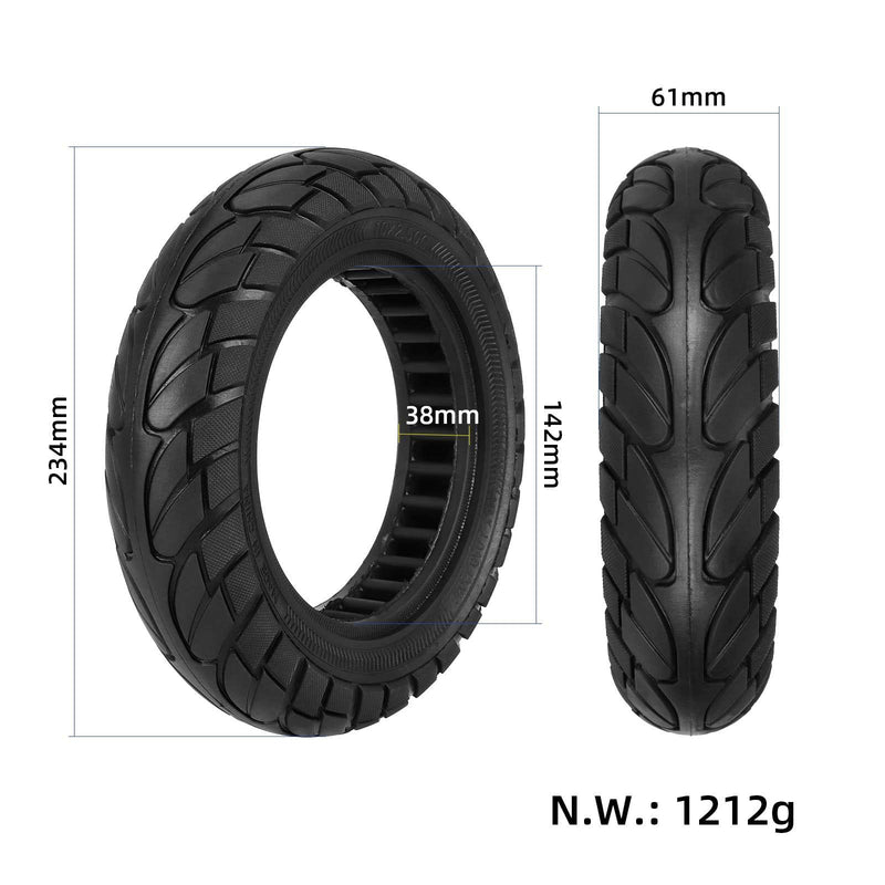 Cargue la imagen en el visor de la galería, 10x2.50 Solid Tire 10 Inch with 38mm Rim Slot for Electric Scooter | ULIP