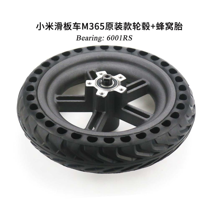 Cargue la imagen en el visor de la galería, 8.5x2 Wheel Rim and Honeycomb Solid Tire 8.5 Inch Integrated Assembly for Xiaomi M365 and 1S | ULIP