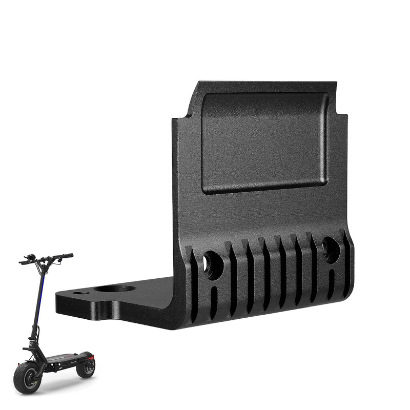 Load image into Gallery viewer, Ulip front wheel cover for Dualtron Thunder Victor ACHILLEUS scooter, showing the black protective accessory on the scooter wheel.
