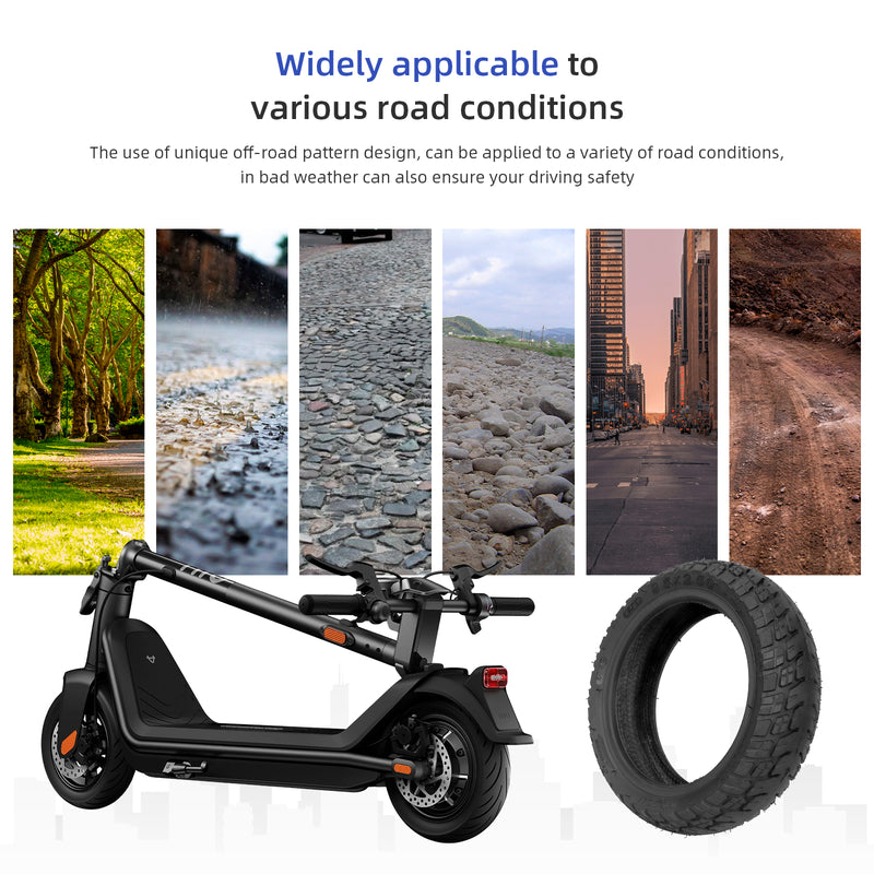 Load image into Gallery viewer, Ulip 9.5 x 2.5 Off-Road Tire 9.5 Inch Tubeless Tire for Niu KQI3 Electric Scooter Accessories Rear Front Wheel Replacement Tire