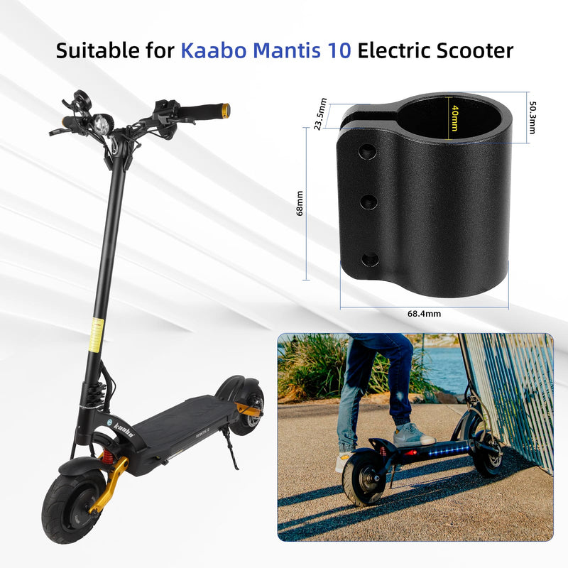Laden Sie das Bild in Galerie -Viewer, Ulip reinforced locking clamp for Kaabo Mantis 10 electric scooter, foldable base fixation pole, quick release hose clip, replacement part