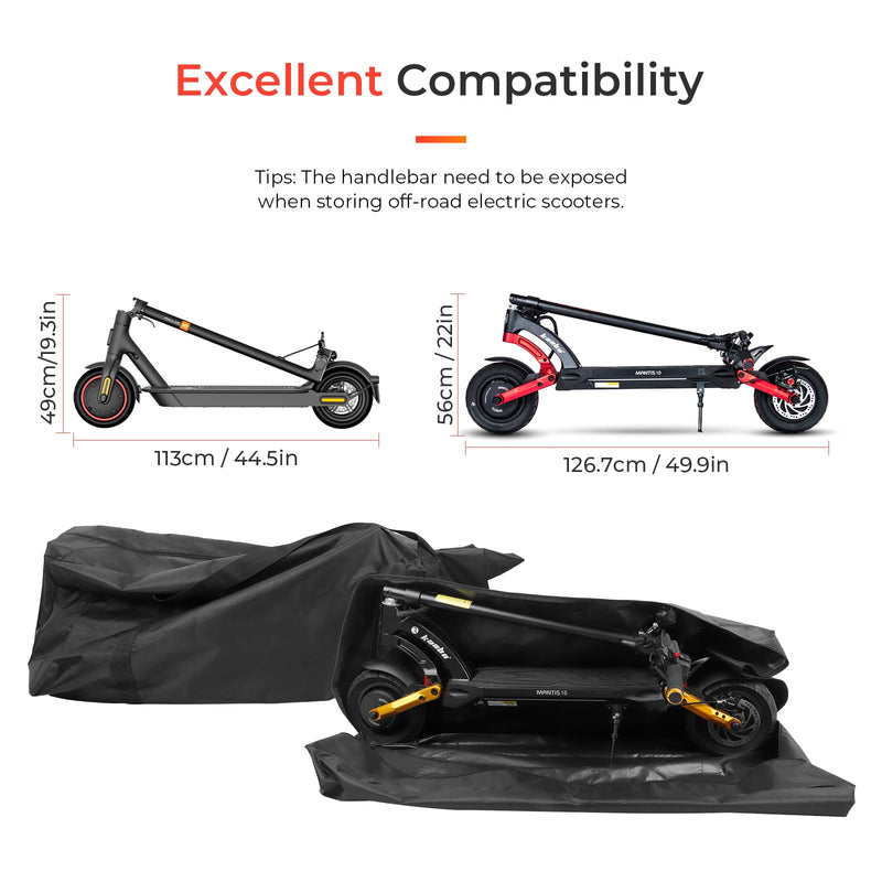 Load image into Gallery viewer, Ulip scooter carrying bag for electric scooters like Segway Ninebot G30 MAX, Xiaomi M365 Pro, lightweight foldable storage accessory.