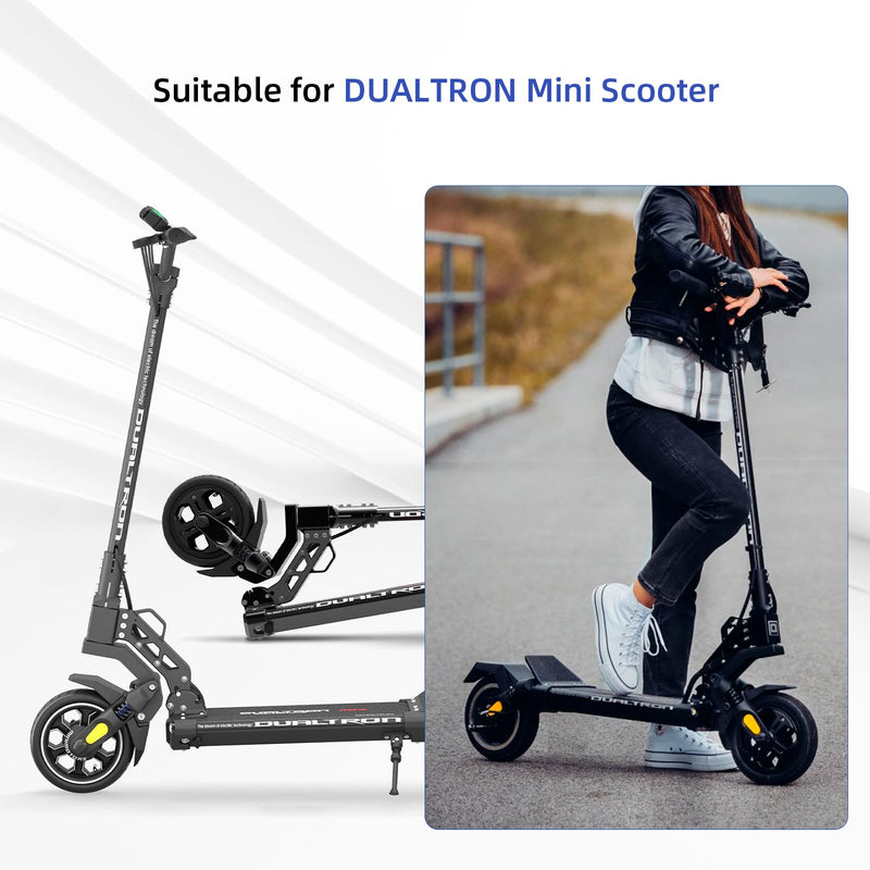 Загрузить изображение в просмотрщик галереи, Ulip 2-pack 8.5-inch reinforced inner tubes with 90-degree valve for electric scooters, showcasing the product and valve detail.