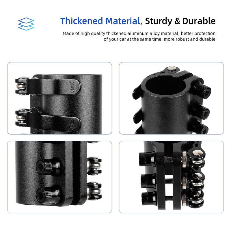 Load image into Gallery viewer, ulip Reinforced Locking Clamp for Kaabo Mantis 10 Electric Scooter Foldable Base Fixation Pole Stabilizer Accessory Quick Release Hose Clip Replacement Parts