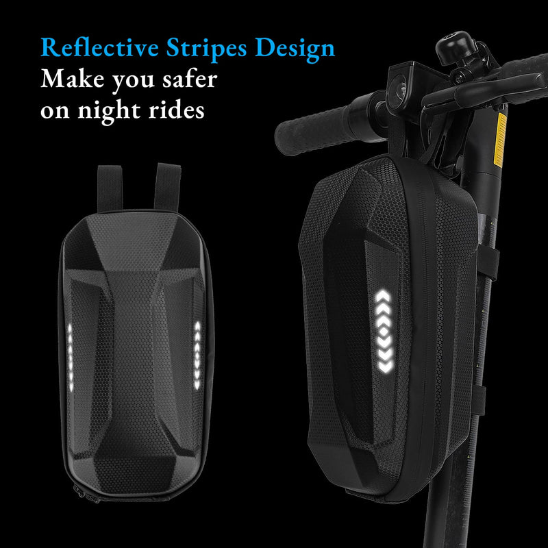 Load image into Gallery viewer, Ulip scooter handlebar bag for electric scooters and bicycles, large capacity storage for charger, tools, and cycling accessories.