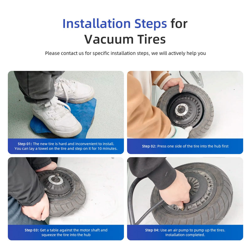 Load image into Gallery viewer, Ulip 2-pack 90/55-7 tubeless off-road scooter tires for Segway Ninebot GT1 GT2 electric scooters, replacement wheel parts.