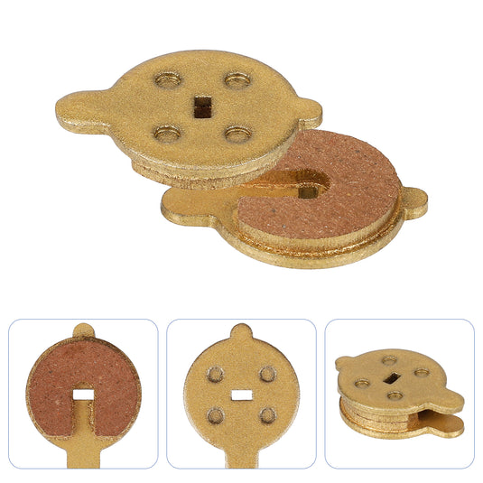 Ulip Scooter Brake Pads 2Pcs High Braking Force Disc Brake Pads Replacement Parts Scooter Accessories Compatible for NIU Electric Scooter KQi3 KQi3 Pro KQi2