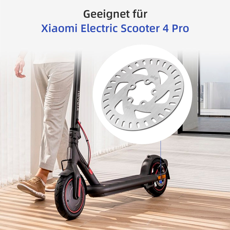 Chargez l'image dans la visionneuse de la galerie, ulip brake disc 130mm for xiaomi 4 pro electric scooter spare parts accessories 5 hole