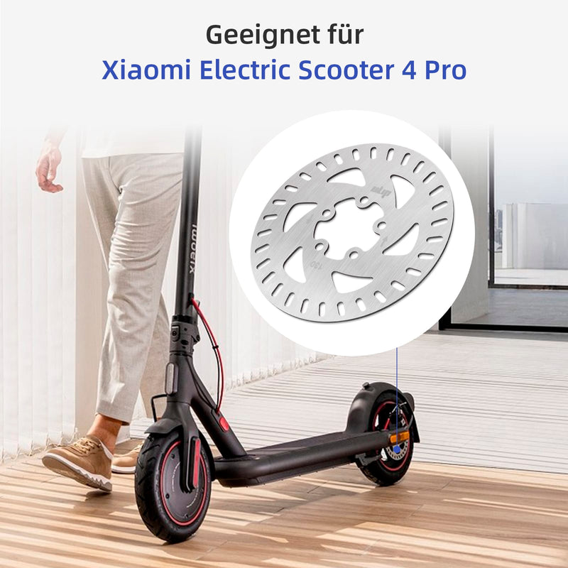 Загрузить изображение в просмотрщик галереи, Ulip brake disc for Xiaomi 4 Pro electric scooter, 130mm size with 5-hole mounting, scooter spare part, accessory.