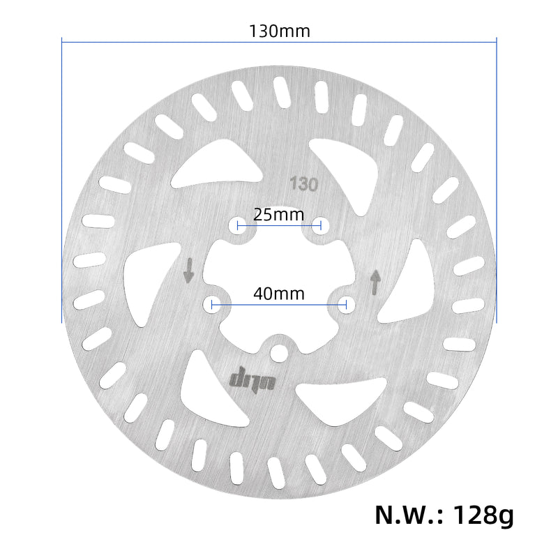Chargez l'image dans la visionneuse de la galerie, ulip brake disc 130mm for xiaomi 4 pro electric scooter spare parts accessories 5 hole