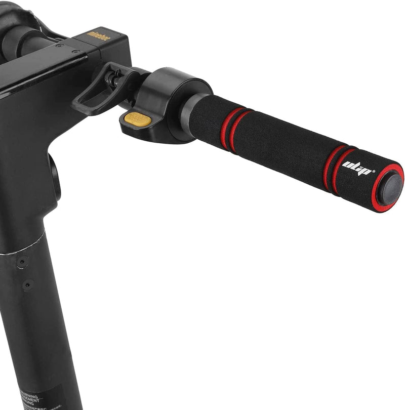 Cargue la imagen en el visor de la galería, Ulip e-scooter handlebar grips and extender kit for Segway Ninebot Max G30, includes dashboard mount, phone holder, and mirror attachment.