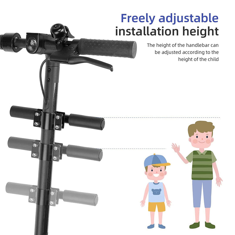 Load image into Gallery viewer, Ulip Kids Scooter handle grip bar with rechargeable turn signal lights for Xiaomi M365 and Segway Ninebot F series scooter accessories