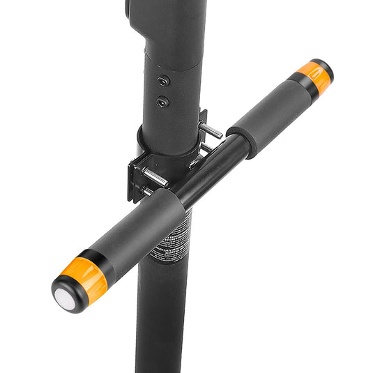 ulip Scooter-Kindergriff mit wiederaufladbaren Blinkern, rutschfest, verstellbar, kindersicherer Halter, Kinder-Handlauf, Scooter-Zubehör für Elektroroller der Segway Ninebot Max G30 ES-Serie