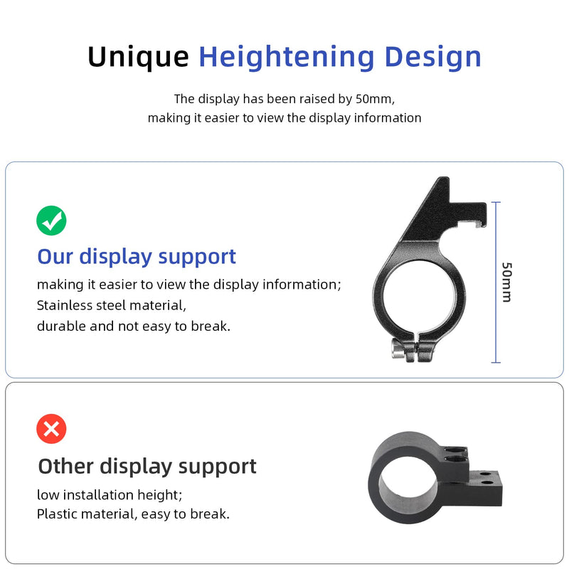 Load image into Gallery viewer, ulip Metal Display Holder Base Support for Wolf Warrior Scooter Kaabo Mantis Kaabo 10 8 Kugoo M4 pro Minimotor Zero 8 9 10 8X 10X Throttle LED Support for Speedual Mini Plus Grace Scooter