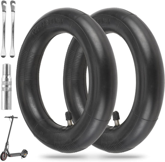 ulip (2-Pack) 8.5 inch Inner Tube 50/75-6.1 Thick Scooter Tube Universal 8 1/2 x2 Inflated Tube Replacement for Gotrax GXL Hiboy S2 Xiaomi M365 Pro Pro2 1S MI3 Lite and 8.5 Inch Electric Scooters