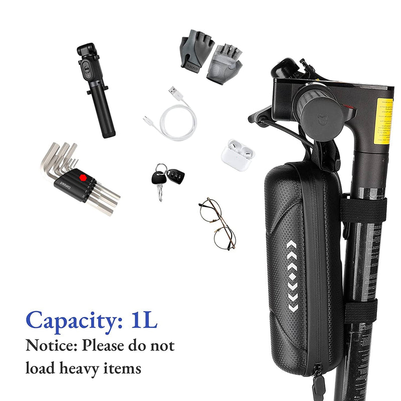 Load image into Gallery viewer, Ulip store large handlebar bag for electric scooters and bikes, carrying charger, repair tools, and cycling accessories.