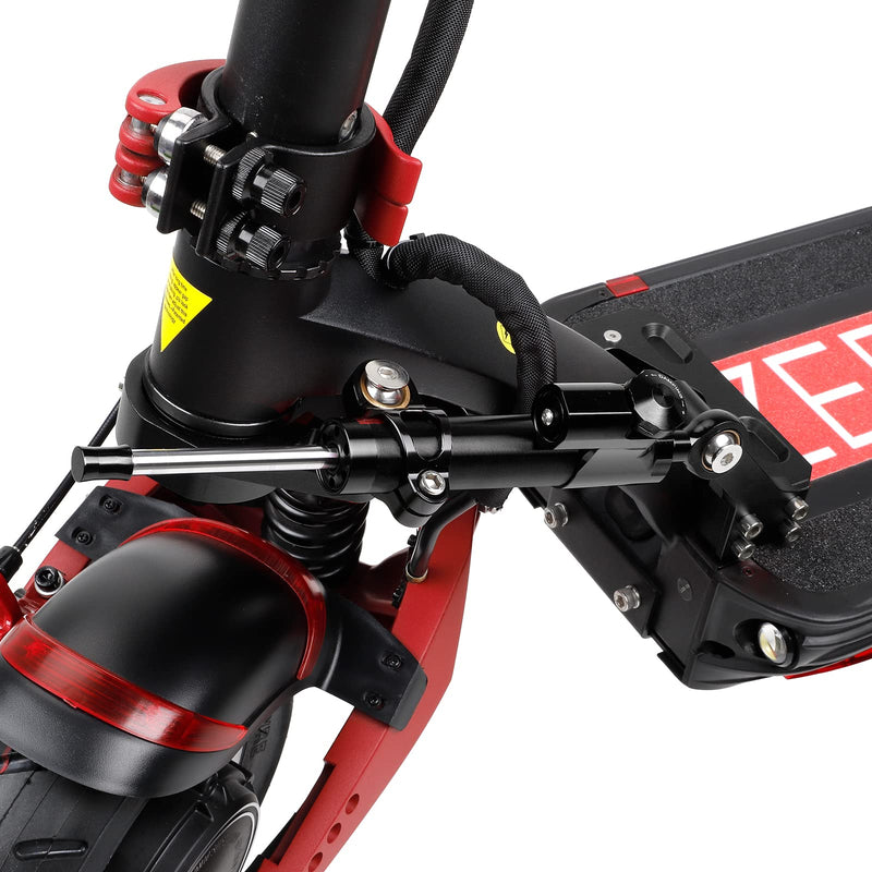 Load image into Gallery viewer, Ulip steering damper tube for Zero 10X electric scooter, black scooter stabilizer to reduce wobbling during high-speed riding.