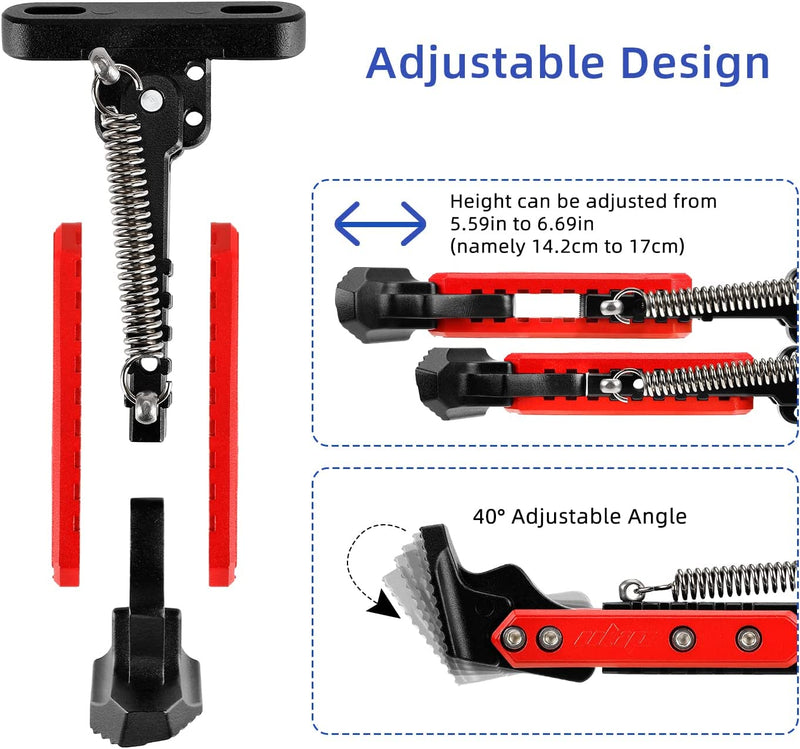 Load image into Gallery viewer, Ulip electric scooter kickstand support for Gotrax G4, Hiboy S2 Pro, Xiaomi M365, adjustable parking stand feet replacement accessory