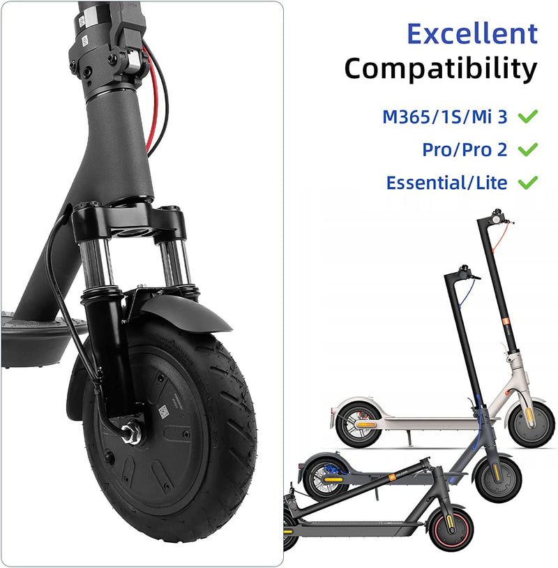 Cargue la imagen en el visor de la galería, Ulip front suspension kit with shock absorber, adjustable kickstand, mudguard, and fender for Xiaomi M365 Pro and Electric Scooters.