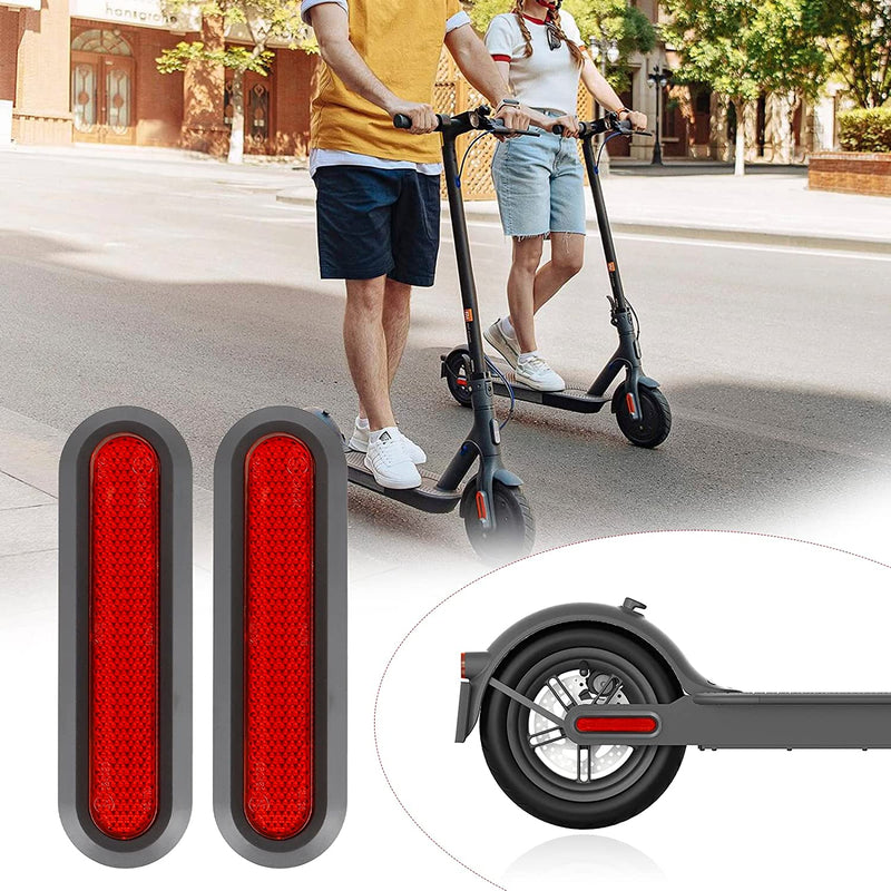 Load image into Gallery viewer, ulip Scooter Reflective Decorative Side Cover Scooter Accessories 4 Pcs Front and Rear Wheel Side Cover Modification Set Scooter Part for Xiaomi M365 1s Pro Pro2 MI3 MI4 Essential Lite - Ulip store