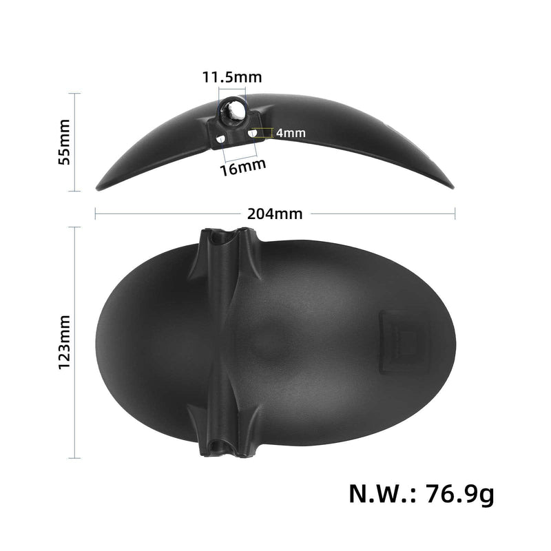 Cargue la imagen en el visor de la galería, Electric Scooter Front Mudguard Splash Guard Fender for DUALTRON COMPACT | ULIP
