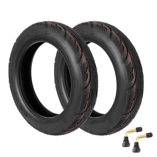 ulip 2.75-10" Off-Road Tire and Inner Tube Set - Most 49cc, 50cc, and 70cc Dirt Bike Tire Replacement Compatible with CRF50/XR50, DRZ70/JR50, and PW50 (2.75-10")