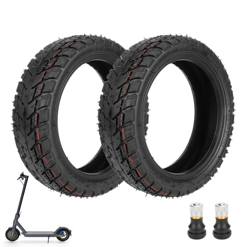 ulip (2er-Pack) 50/75-6,1 Offroad-Tubeless-Rollerreifen mit Ventil 8 1/2x2 Vorder- und Hinterräder Ersatz für Gotrax GXL V2 Hiboy S2 Xiaomi M365 Pro Pro2 1S MI3 und 8,5-Zoll-Roller