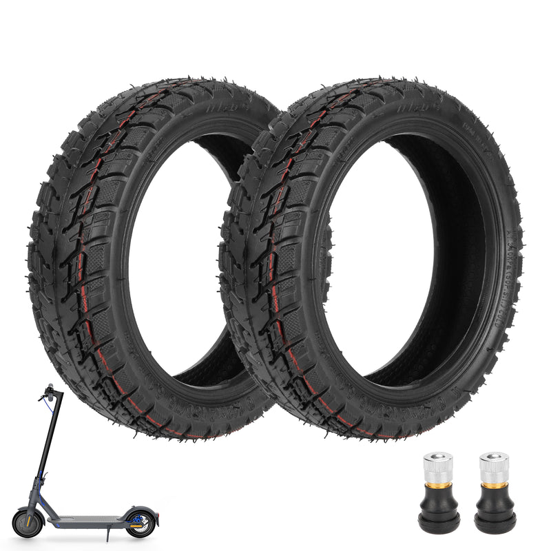 Chargez l&#39;image dans la visionneuse de la galerie, ulip (2-Pack) 50/75-6.1 Off-Road tubeless scooter tire with valve 8 1/2x2 Front and Rear Wheels Replacement for Gotrax GXL V2 Hiboy S2 Xiaomi M365 Pro Pro2 1S MI3 and 8.5 inch Scooters
