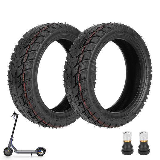 ulip (2-Pack) 50/75-6.1 Off-Road tubeless scooter tire with valve 8 1/2x2 Front and Rear Wheels Replacement for Gotrax GXL V2 Hiboy S2 Xiaomi M365 Pro Pro2 1S MI3 and 8.5 inch Scooters