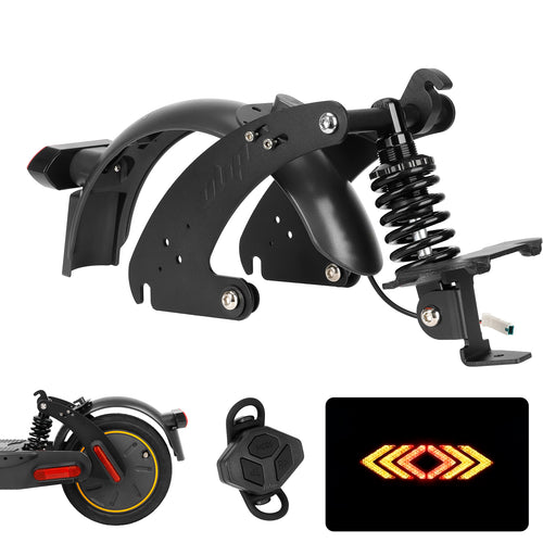 ulip Rear Suspension Upgrade Kit Shock Absorber for Segway Ninebot Max G30 G30LP G30E Electric Scooters with Rear Fender and turning signal Taillight