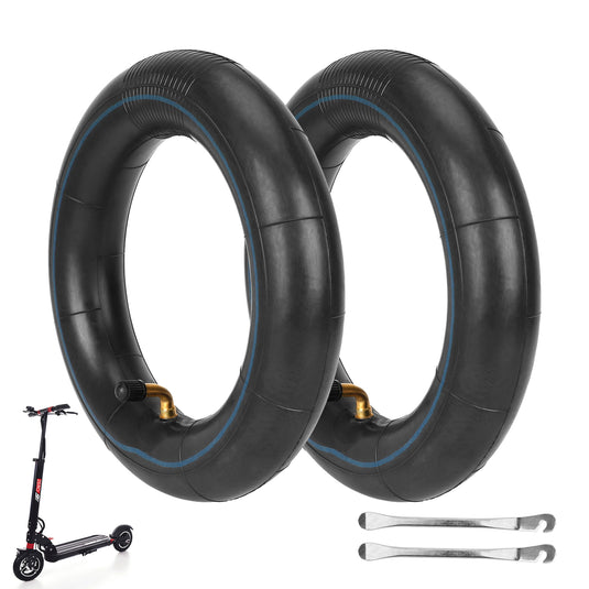 (2 Pack)  8.5*3 Inner Tubes with 90 Degree Front Rear Wheel for VSETT 8/9 Macury Zero 8/9 Series scooter