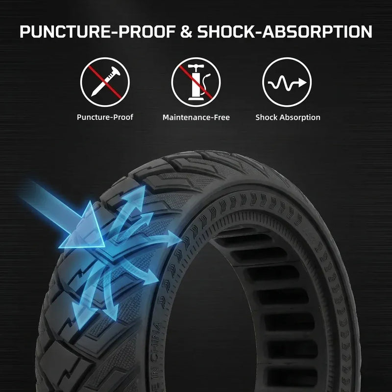 Cargue la imagen en el visor de la galería, 10 Inch 10x2.75 (10x2.70-6.5) Wings Off-Road Solid Tire with 25cm Crowbar for Kugoo G-booster, Emove Cruiser &amp; Evercross | ULIP
