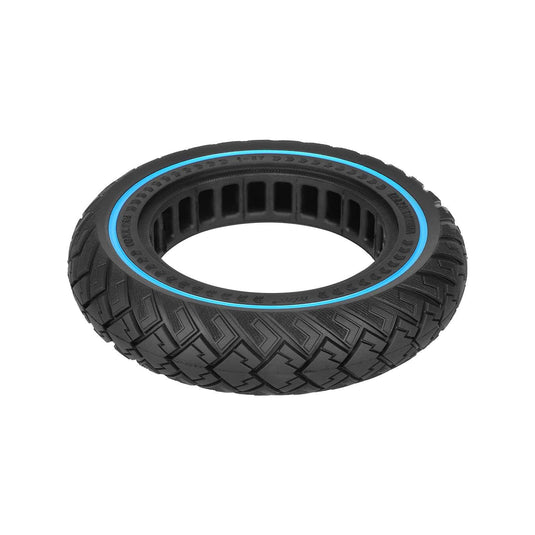 10x2.125 Off-Road Solid Tire 10 Inch with Blue Circle (ID 141mm) for Xiaomi M365 Pro Pro2 1S and HX X6 X7 X8 | ULIP