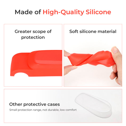 ulip Waterproof Dashboard Cover Shell for Ninebot Scooter Silicone Protective Case Accessories for Segway Ninebot F20 F25 F30 F40 Electric Scooter