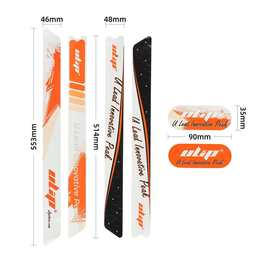 Multipurpose Decorative Sticker Kit and Logo Decals for Scooter Body and Displays | ULIP