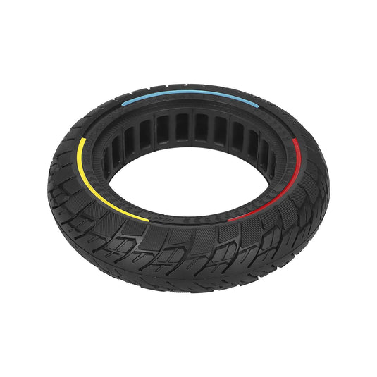 10x2.5 (60/70-6.5) Solid Tire 10 Inch with 3-Color Circle for Ninebot Max G30 / G30D & F2 / F2 Pro / F2 Plus | ULIP