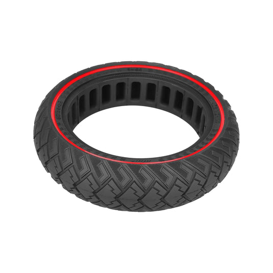 60/65-6.9 Off-Road Honeycomb Solid Tire 10 Inch with Red Circle for Segway Ninebot Max G2 / G65 | ULIP