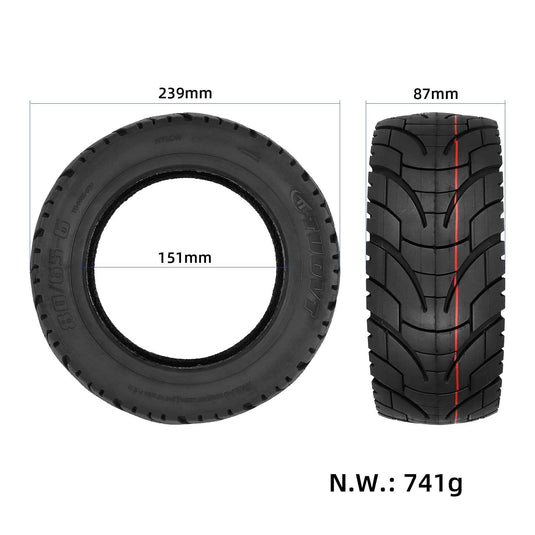 10 Inch 80/65-6 (255x80) Reinforced Outer Tire for Kugoo M4, Zero 10X, DUALTRON VICTOR & EAGLE | ULIP
