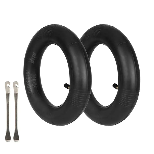 10 Inch 250x54 Thickened Inner Tubes (2-Pack) with Straight Valve & 2 Pry Bars for Xiaomi 4 | ULIP
