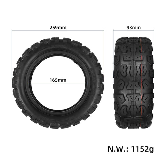 11 Inch 90/65-6.5 Off-Road Tubeless Tire All-Terrain Vacuum Tyre for Electric Scooter | ULIP